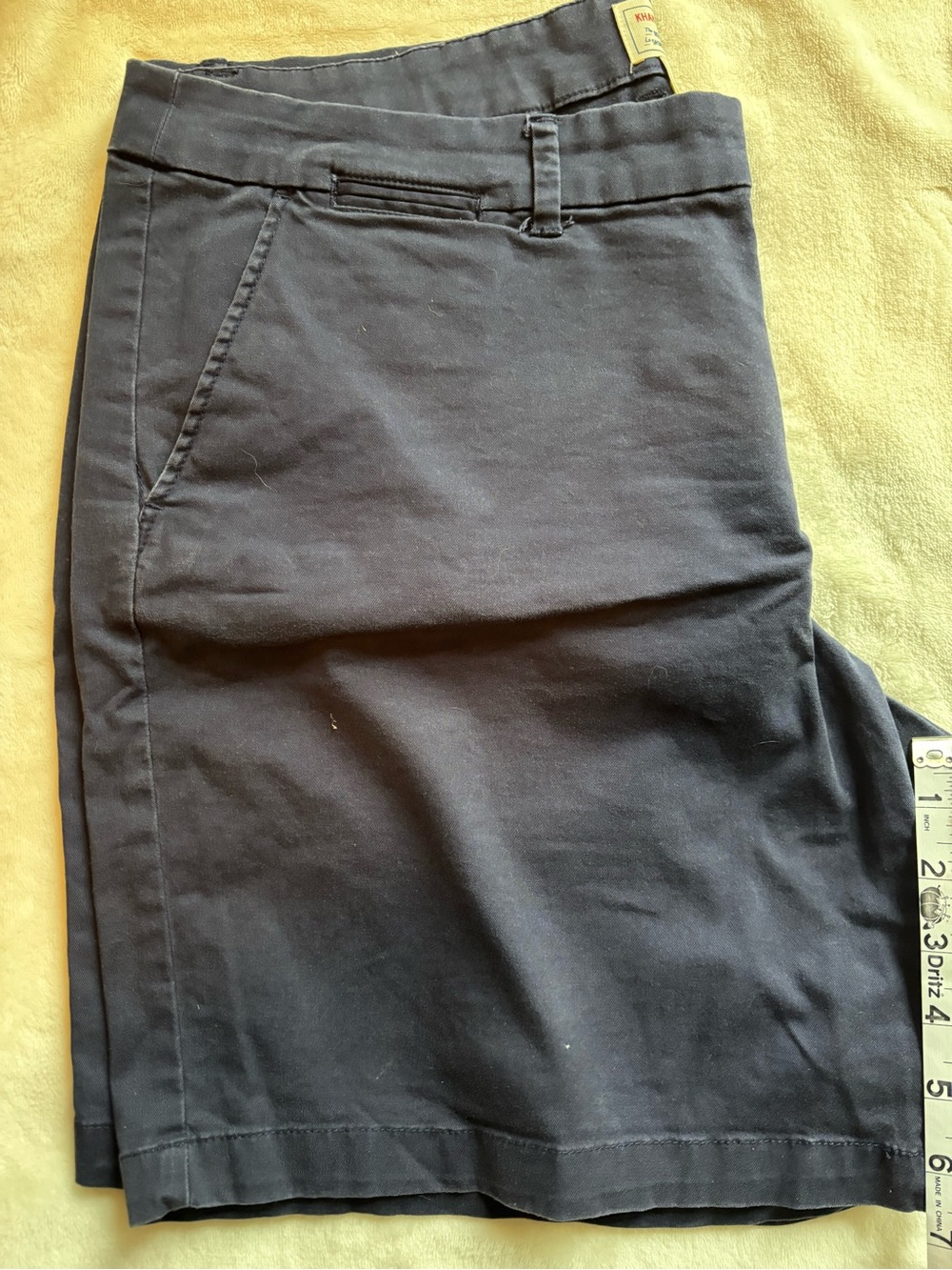 Dark Navy Casual Bermuda shorts with Front Pockets